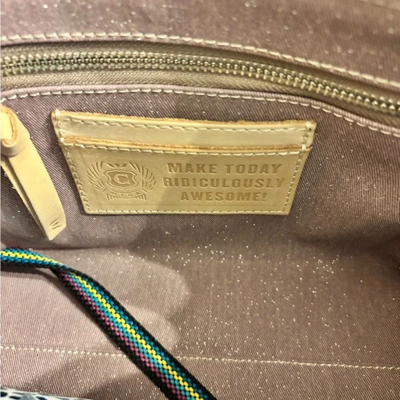 Consuela Keanu Your Way Bag Gray Pebbled Leather with Cherry Charm - Picture 7 of 7